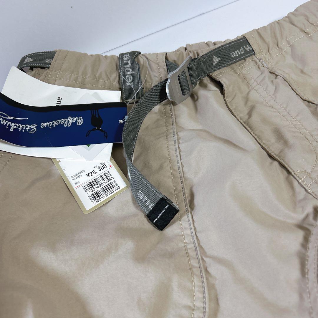 アンドワンダー パンツ　レディース　ナイロンクライミングパンツ リフレクター　M