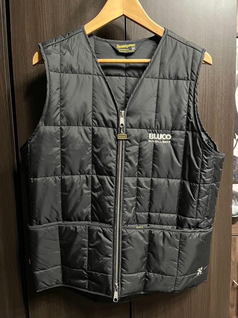 BLUCO Ｖベスト ブラック　Mサイズ