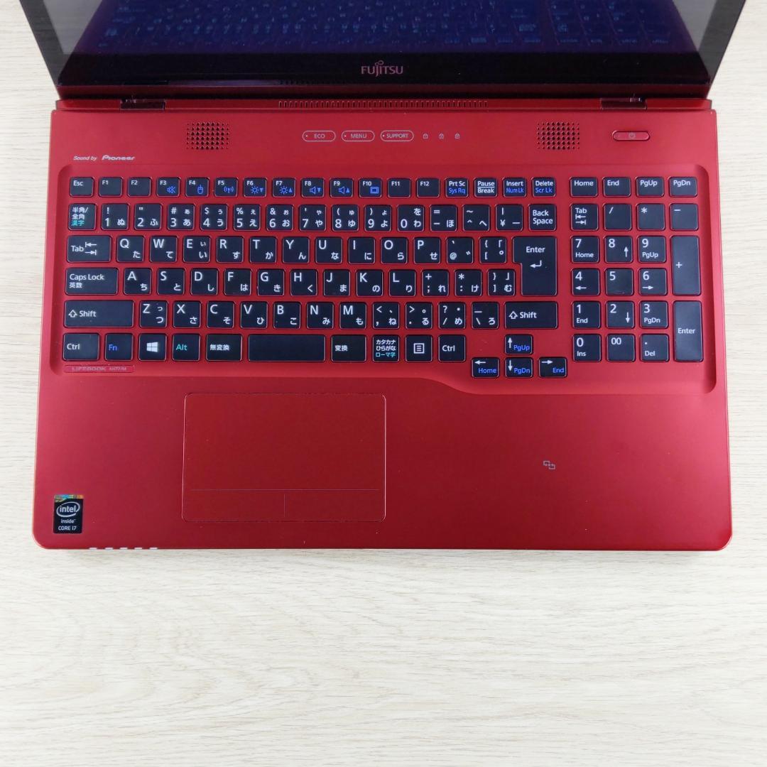 Corei7☆SSD256GB☆ブルーレイ Win11 ノートパソコン カメラ付