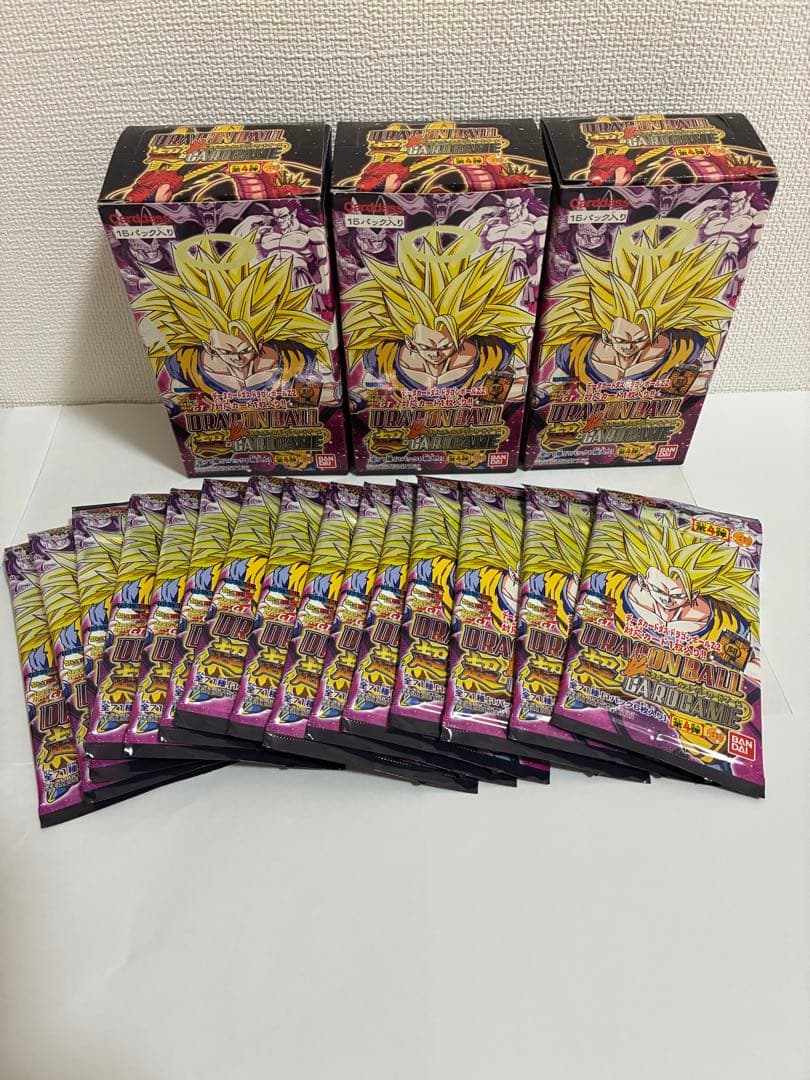 ドラゴンボールカードゲーム15パックのみ発送【BOX、空箱、ケース発送しません】