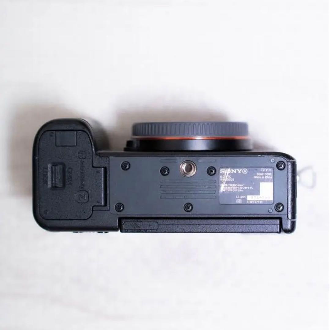SONY α7C シャッター回数少　箱+付属品あり