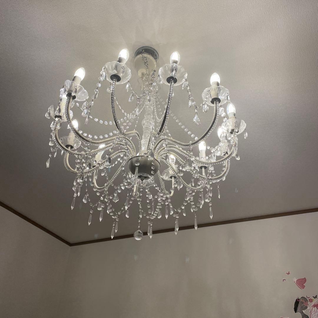 クリスタルシャンデリア 12灯