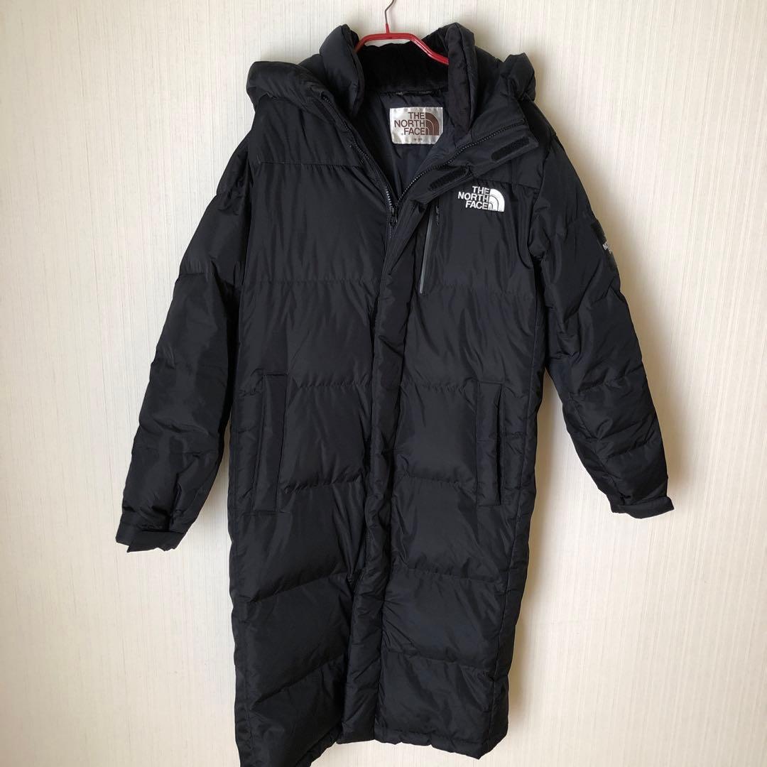 THE NORTH FACE メンズブラックダウンロングジャケット Mサイズ