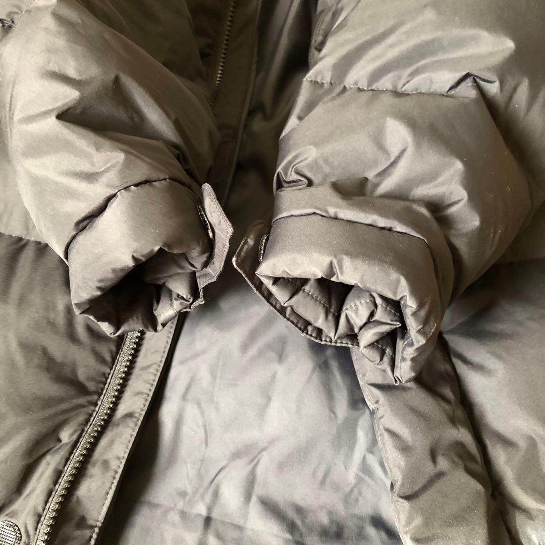 THE NORTH FACE メンズブラックダウンロングジャケット Mサイズ