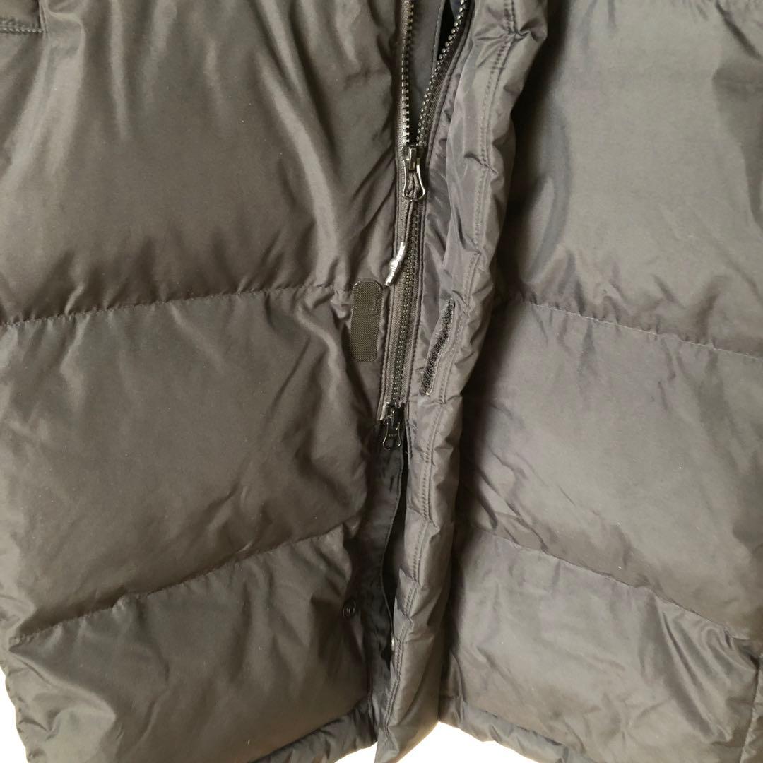 THE NORTH FACE メンズブラックダウンロングジャケット Mサイズ