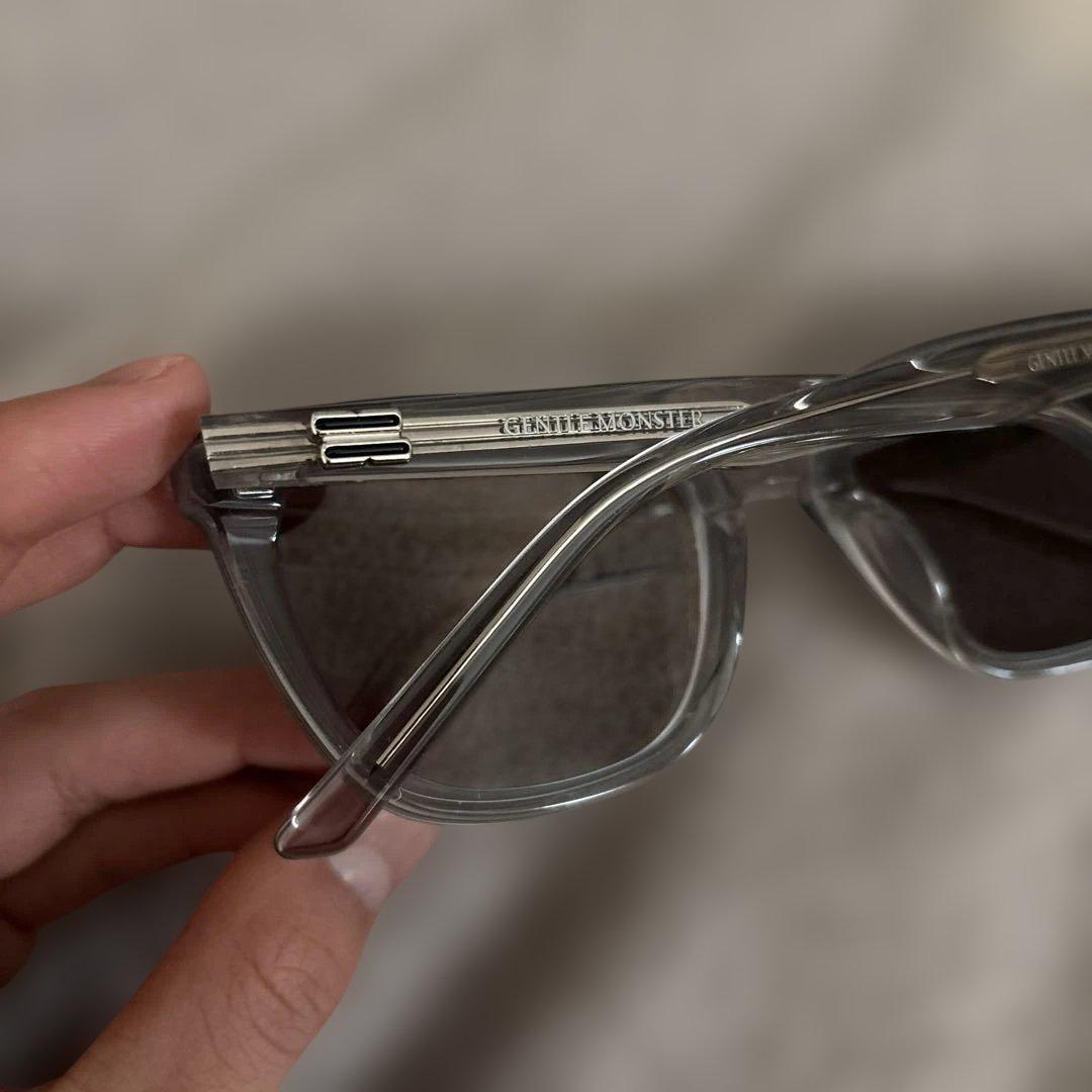 GENTLE MONSTER クリアグレー サングラス