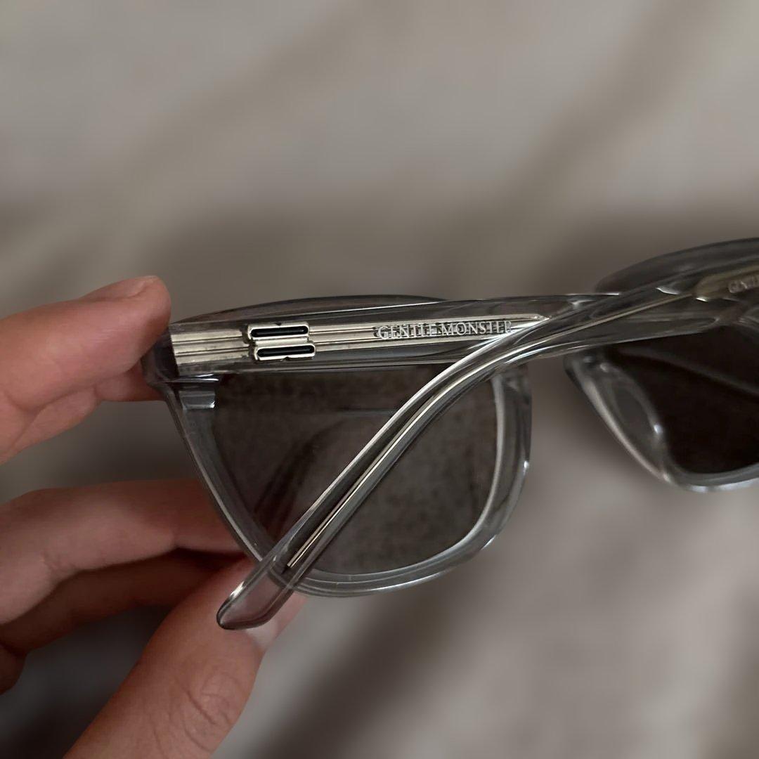 GENTLE MONSTER クリアグレー サングラス
