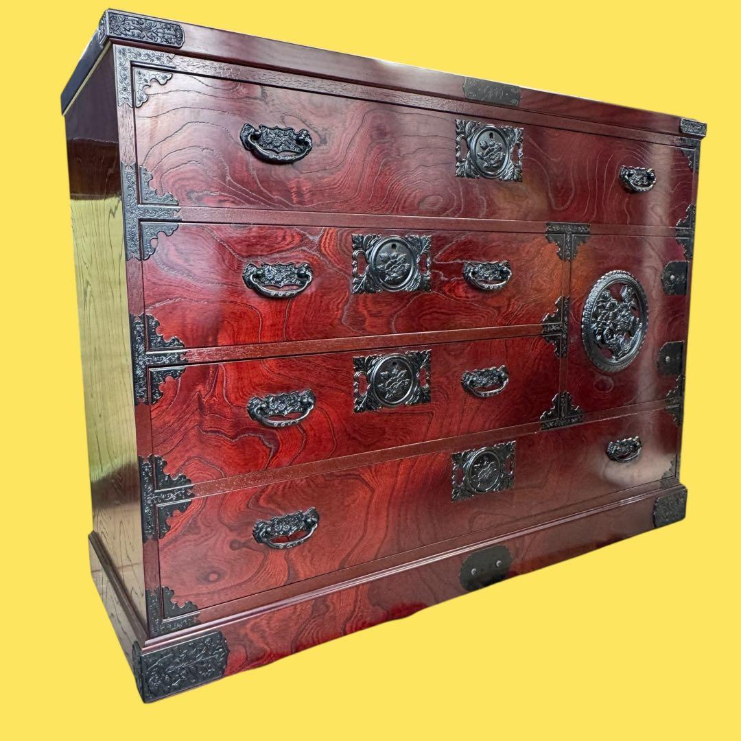 飛鳥工芸家具 車箪笥 整理箪笥 和服箪笥 着物箪笥 民芸家具