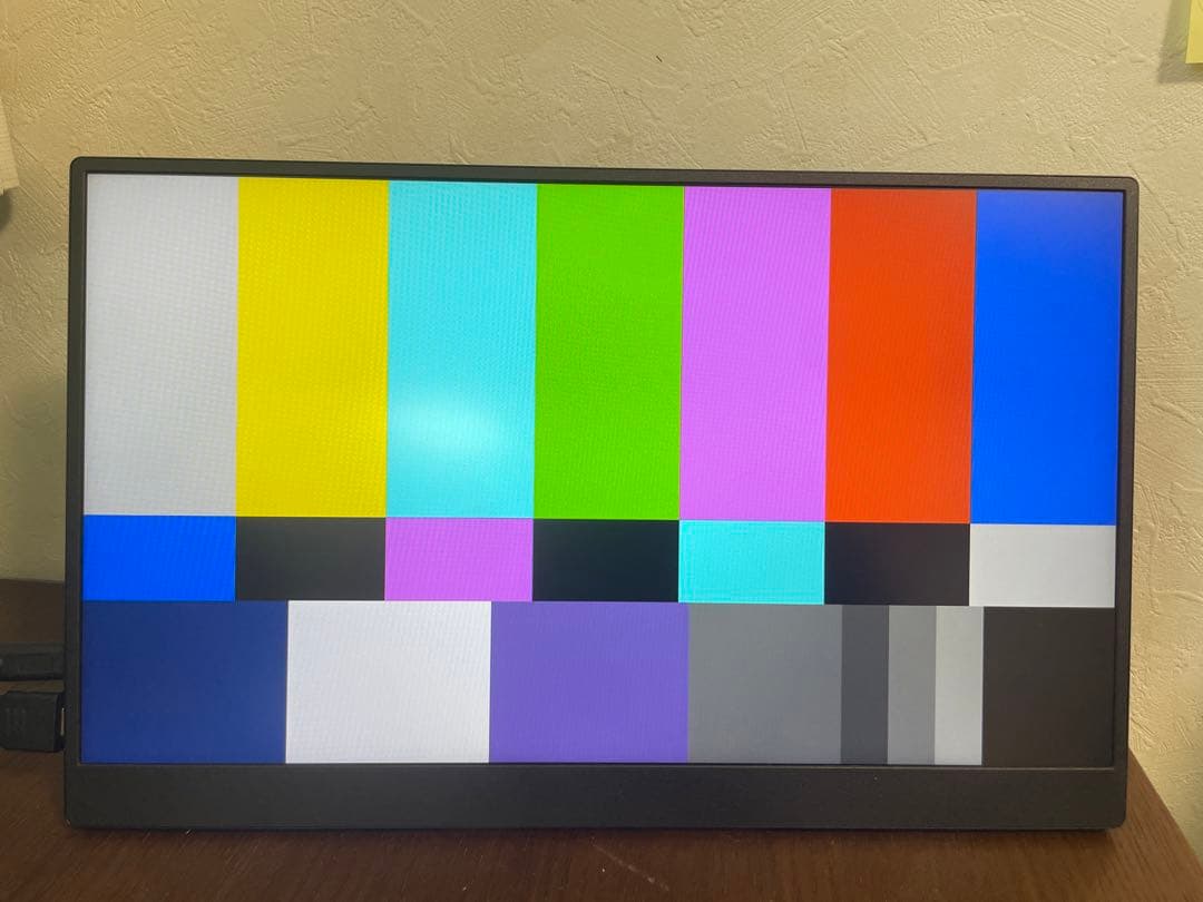 【美品・動作確認済】アイリスオーヤマ モバイルモニター 15.6型 FHD