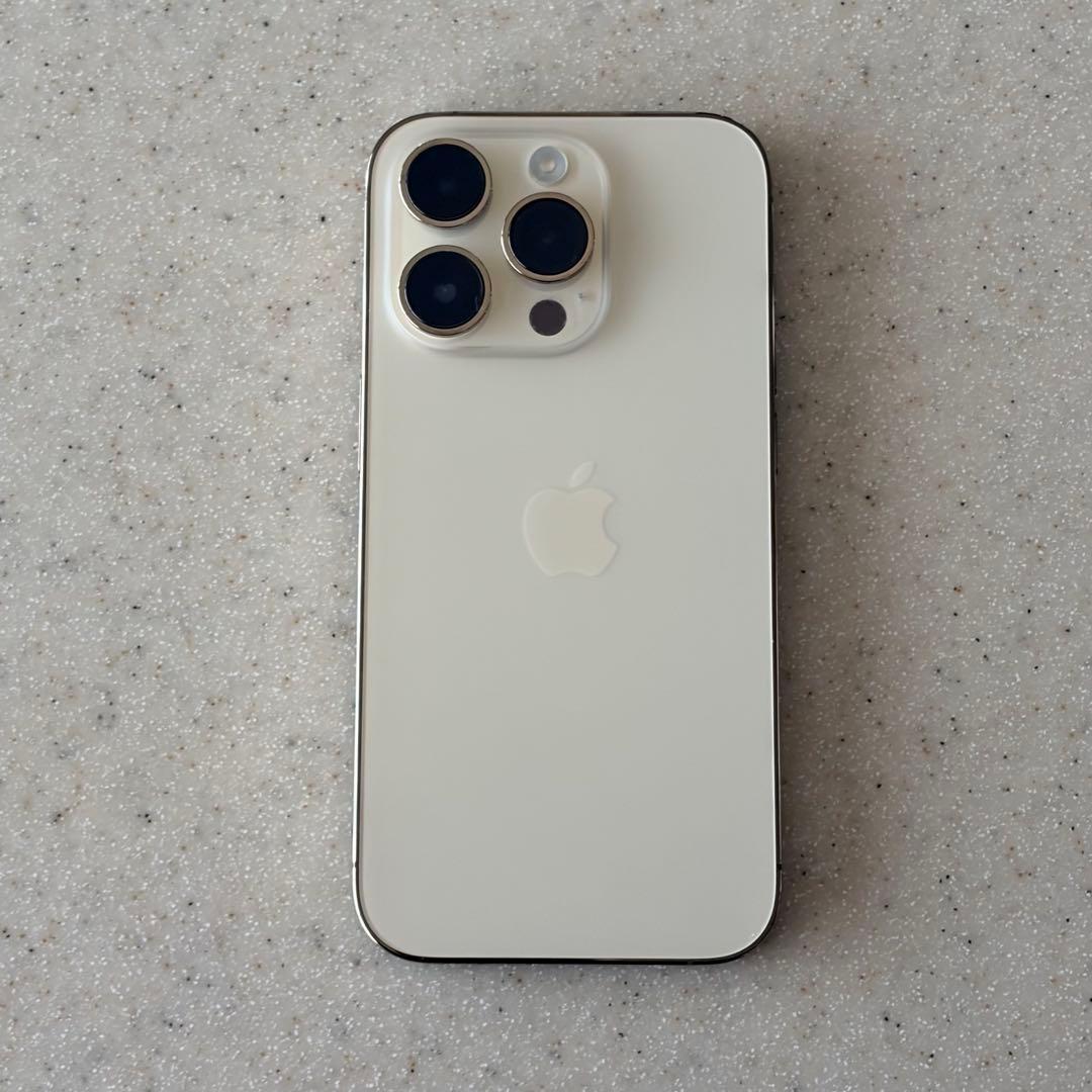 【美品】Apple iPhone 14 Pro ゴールド 512GB