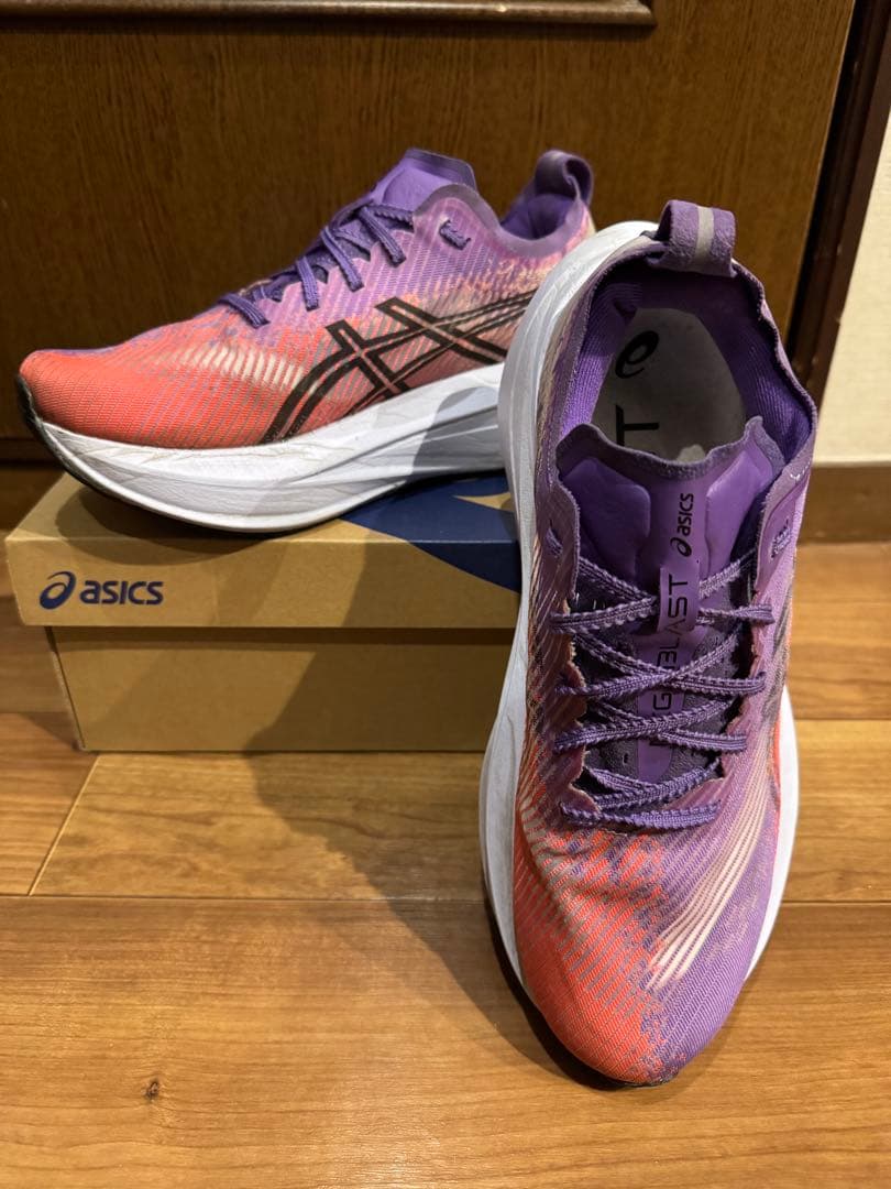 ASICS megablast 25.5cm アシックス メガブラスト 江戸紫
