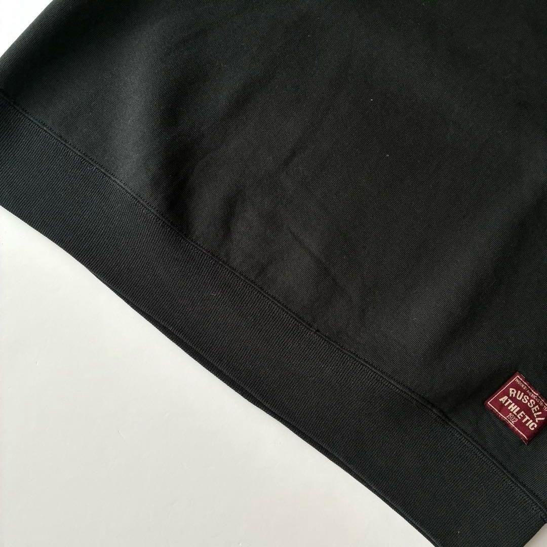 90s USA製 ラッセル アスレティックブラック タートルネック スウェット