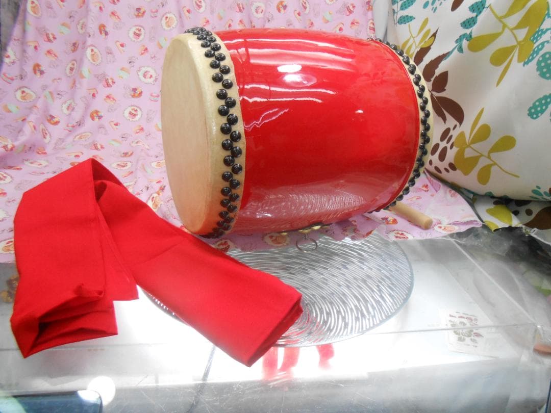 (送料無料)13.500円　N小太鼓24cm 子供用小太鼓撥サージ付き