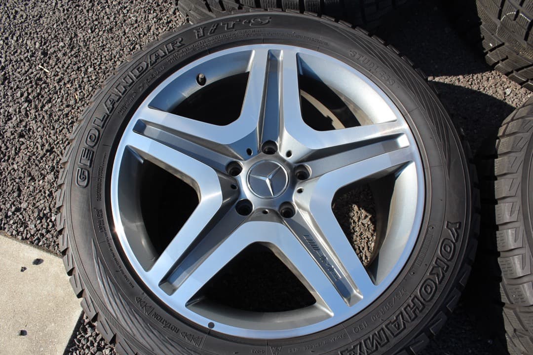 美品ベンツ純正 AMG 20インチアルミホイール&スタッドレス 4本 W463