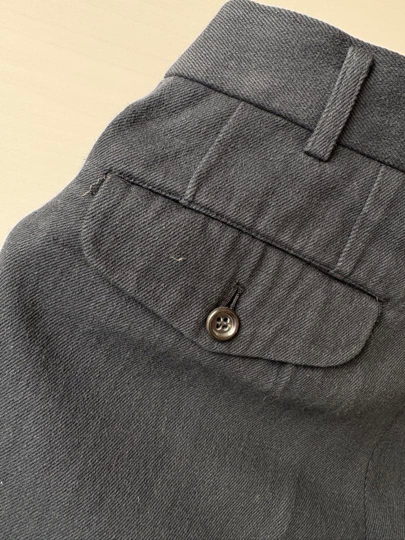 COMME des GARÇONS 綿100%ブラックビジネススーツセット