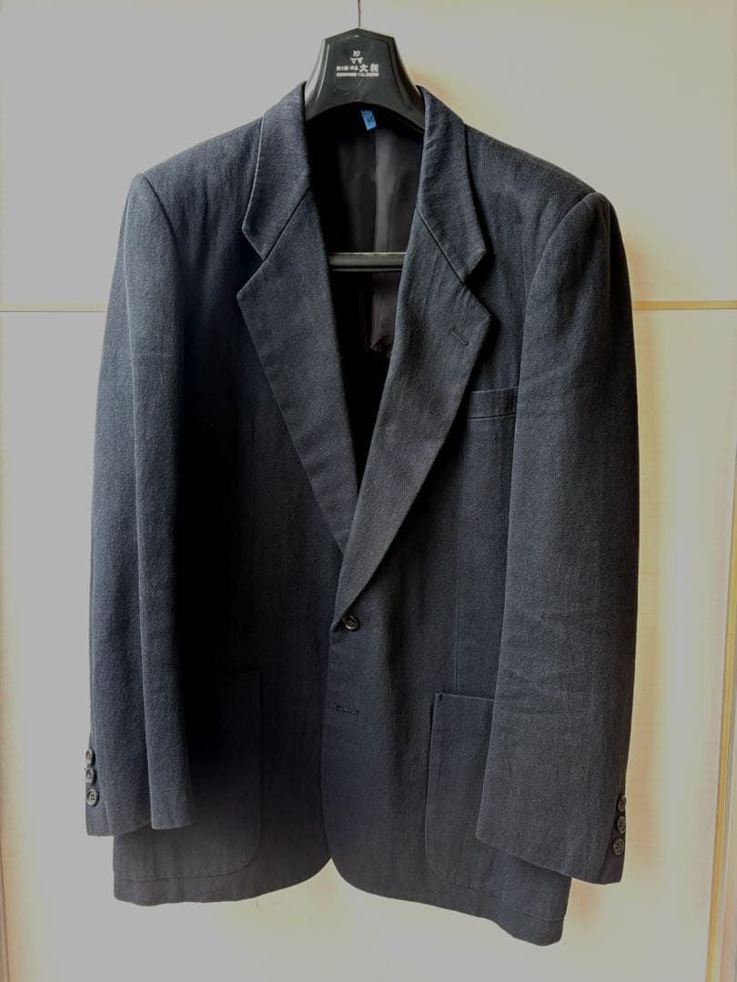 COMME des GARÇONS 綿100%ブラックビジネススーツセット