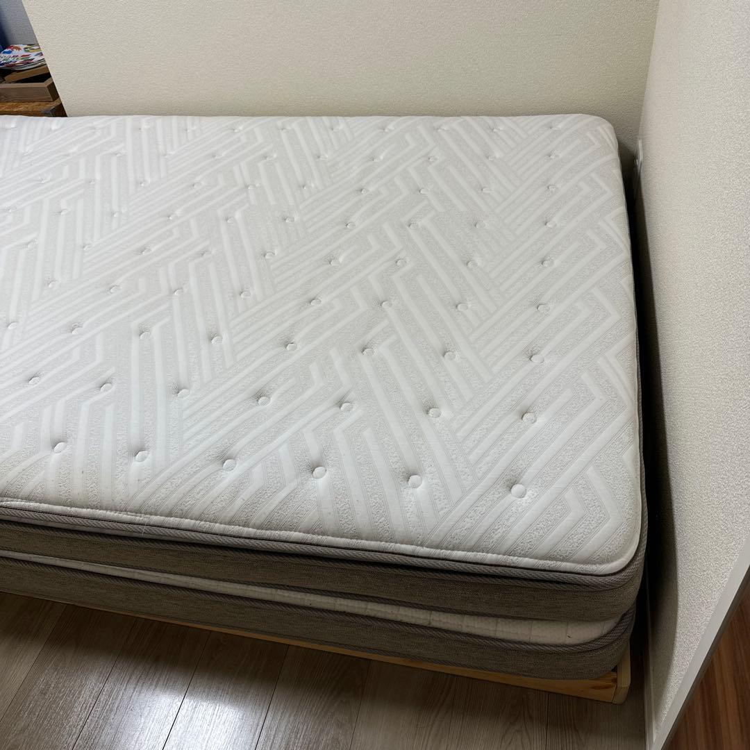 ニトリ　Nスリープ　ダブルベッド マットレス＋フレームセット