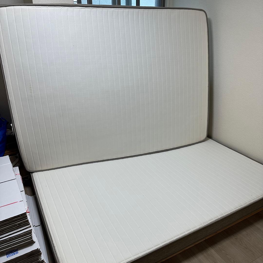 ニトリ　Nスリープ　ダブルベッド マットレス＋フレームセット