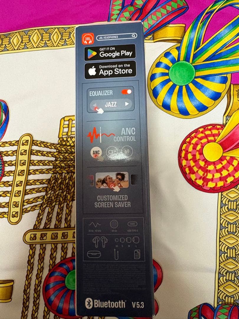 JBL LIVE BEAM 3 ワイヤレスイヤフォン　ブルー新品未使用　匿名発送