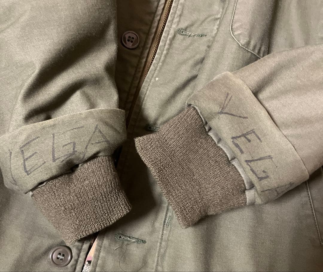 米軍　A-2 デッキ ジャケット　ヴィンテージ