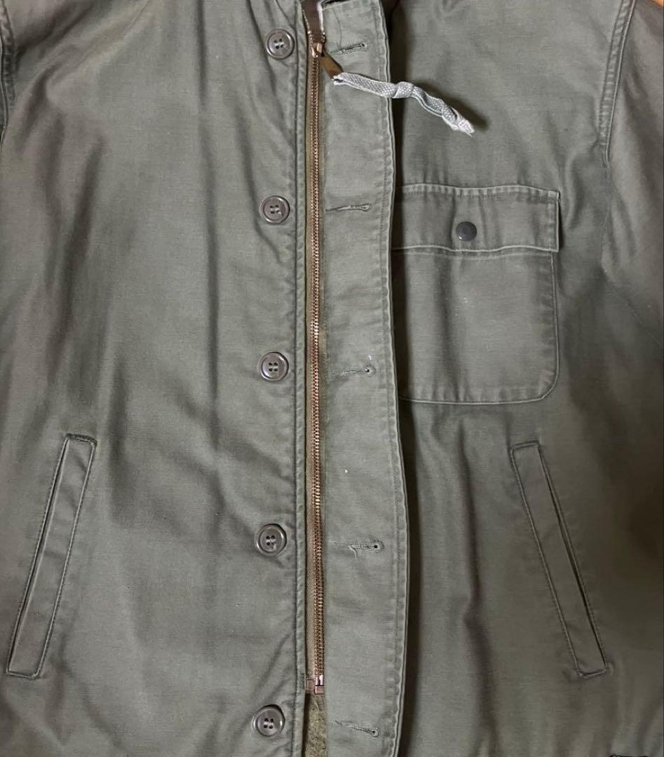 米軍　A-2 デッキ ジャケット　ヴィンテージ