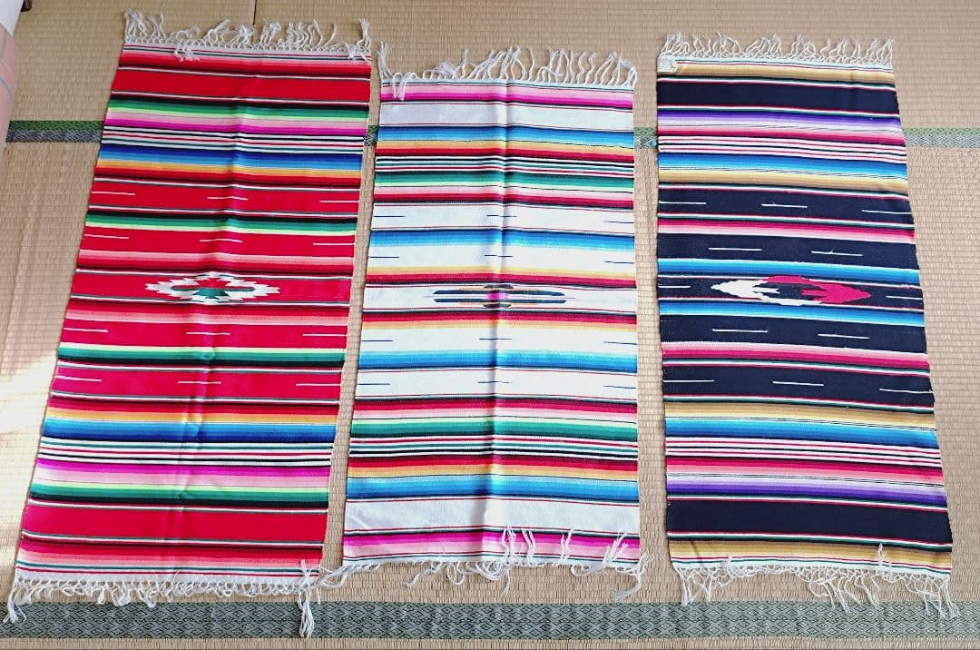 メキシカン・ラグ　5枚セット