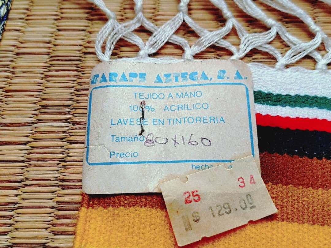 メキシカン・ラグ　5枚セット