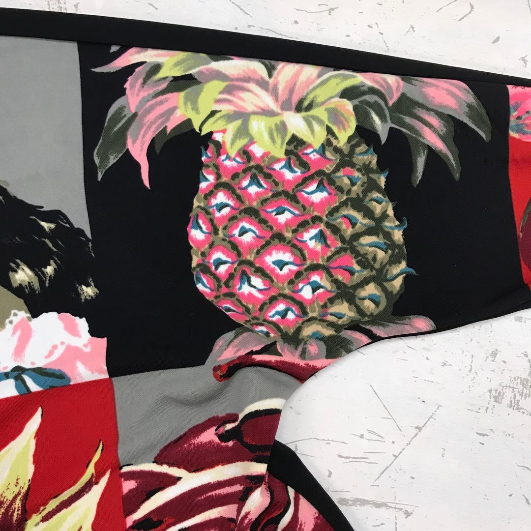 国産古着　TOKUKO 1er Vol　 エキゾチックコラージュ柄チュニック