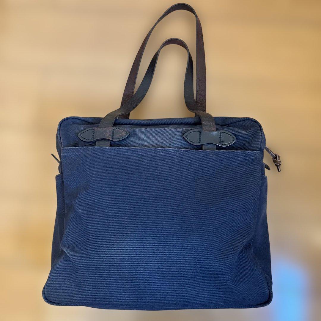 FILSON ネイビー トートバッグ
