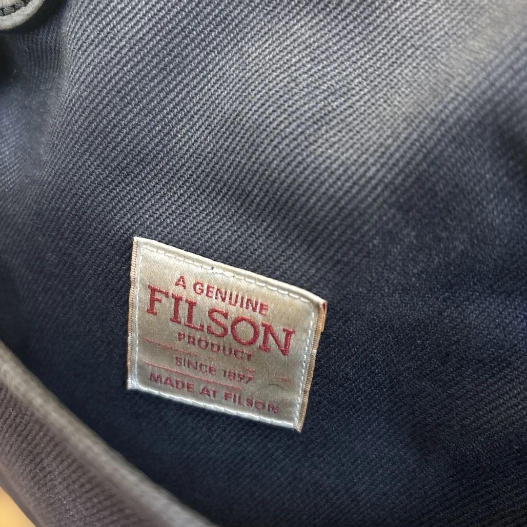 FILSON ネイビー トートバッグ