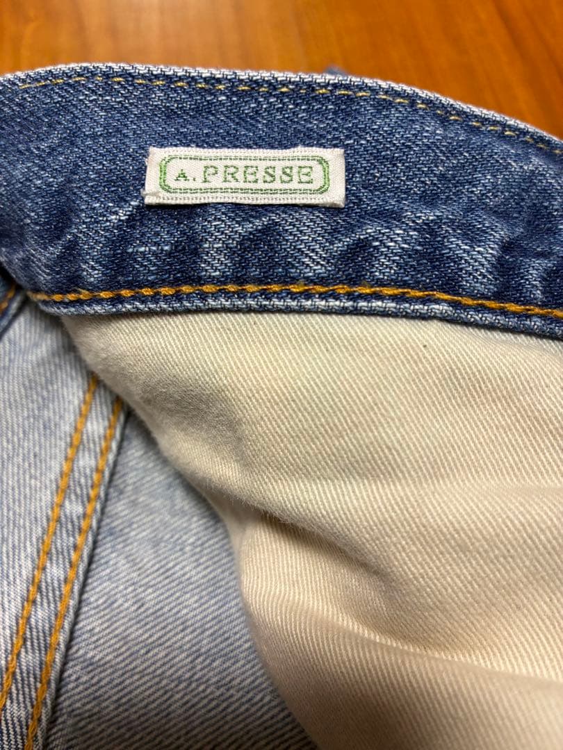 a.presse デニム 23sap-04-11h w32
