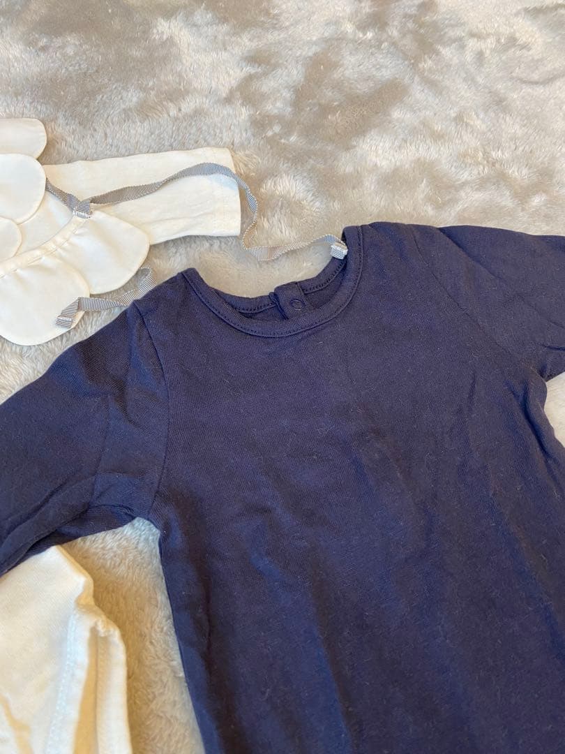 マールマール　ベビー服セット（ロンパース・カーディガン）