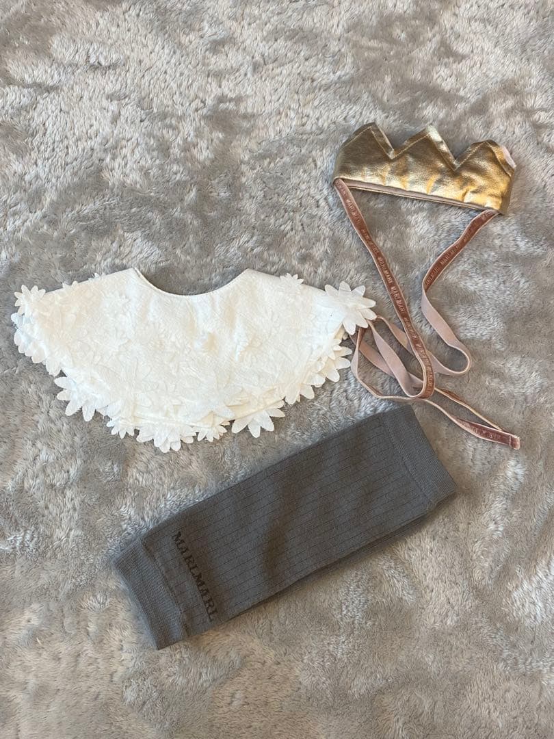 マールマール　ベビー服セット（ロンパース・カーディガン）