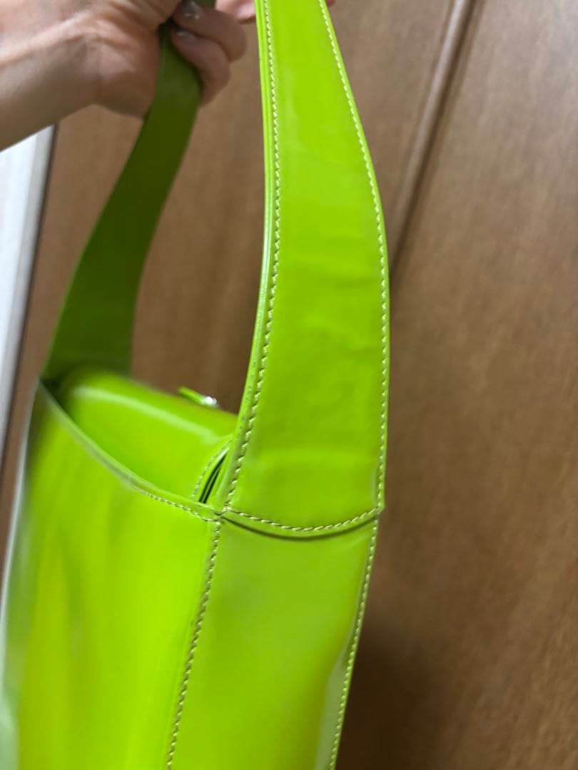 グッチGUCCI ヴィンテージ ショルダーバッグ グリーン