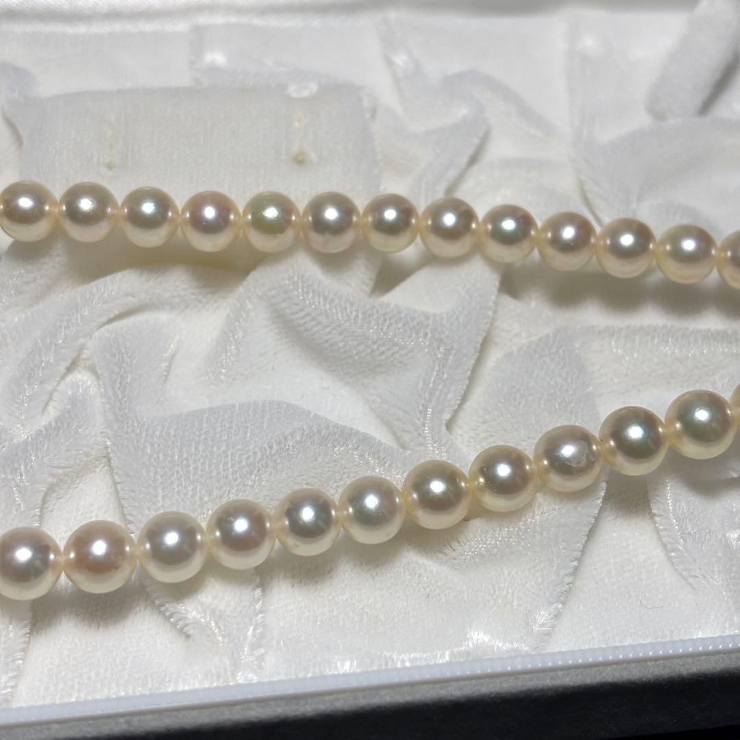 【テリ強】あこや真珠 7.0-7.5mm 42cm 33.1g アコヤ パール