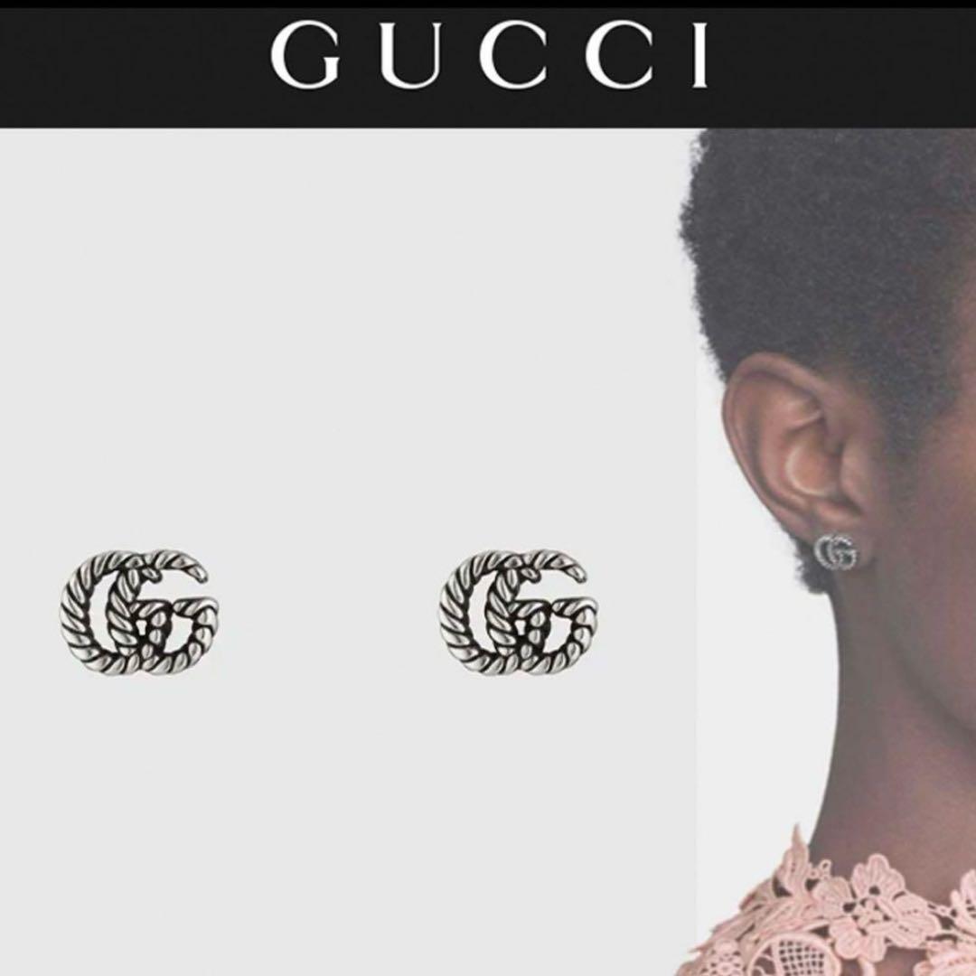 GUCCI グッチ ダブルG ピアス