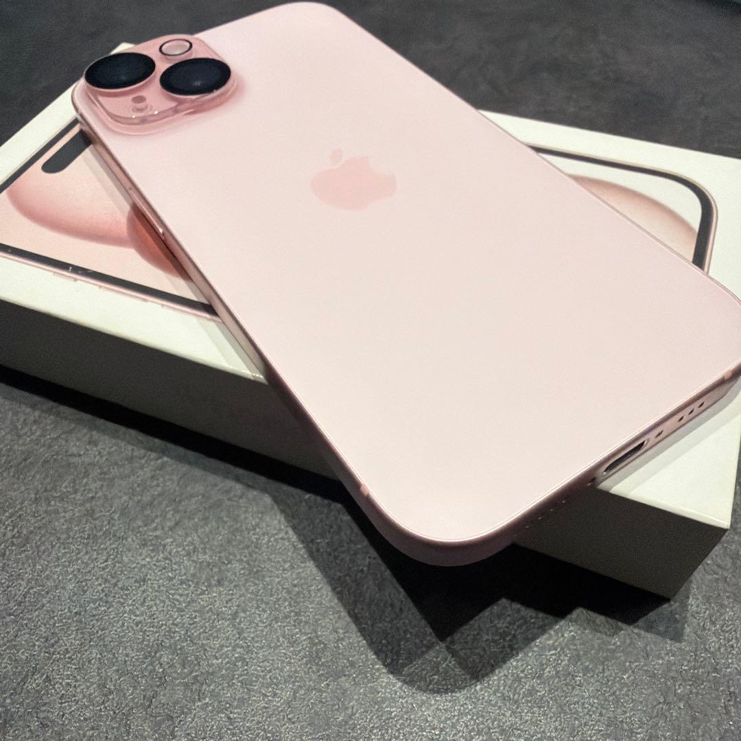 Apple iPhone 15 ピンク 本体　128GB おまけ付き
