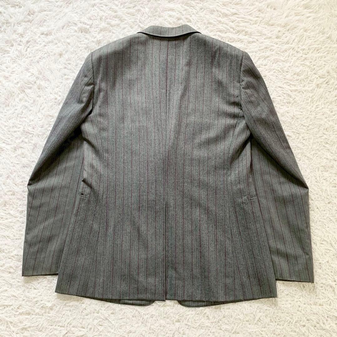 Paul Smith　ポールスミス　花柄裏地　スーツ　セットアップ　ストライプ