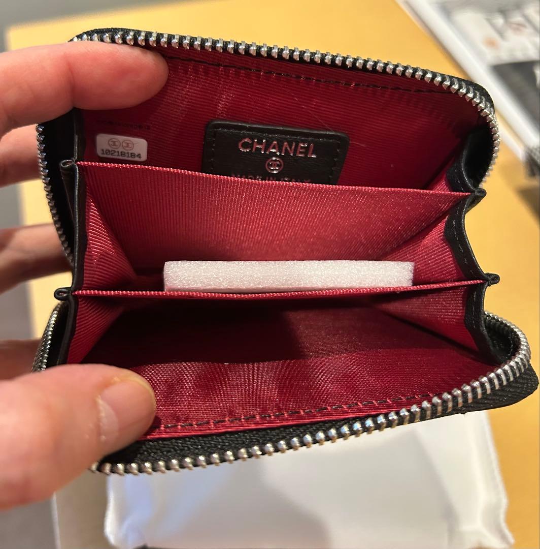 CHANEL キルティング ケース ブラック