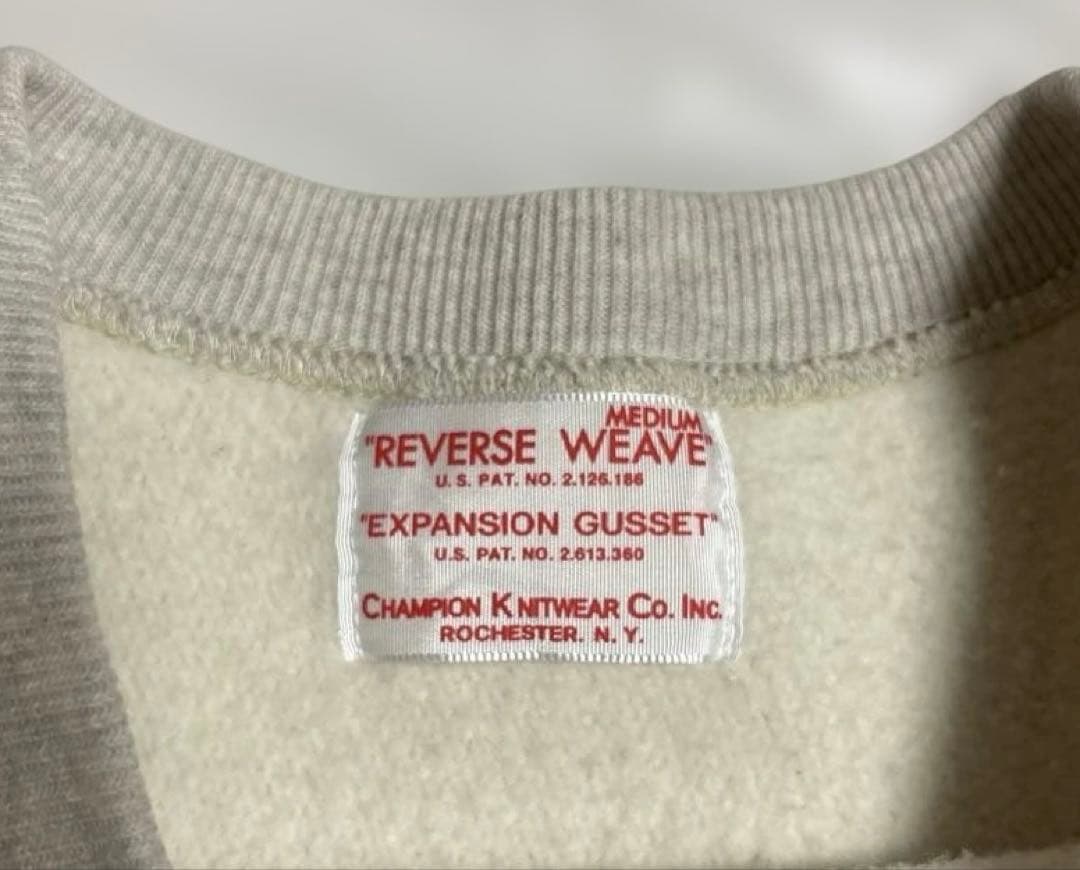 Champion リバースウィーブ 2ndパテントモデル タタキタグ 復刻