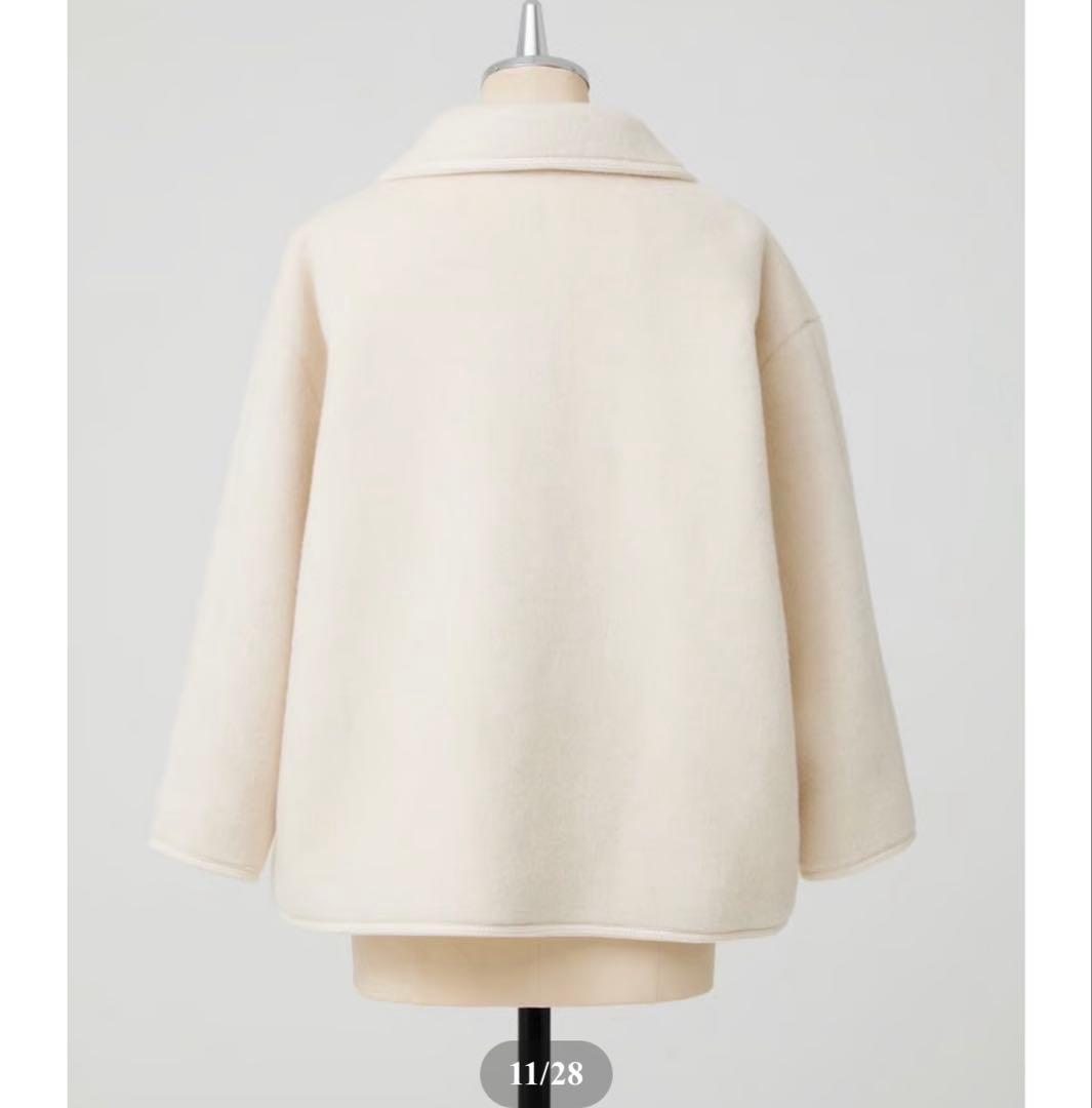 elu. エル　Ragdoll short coat / Ivory コート