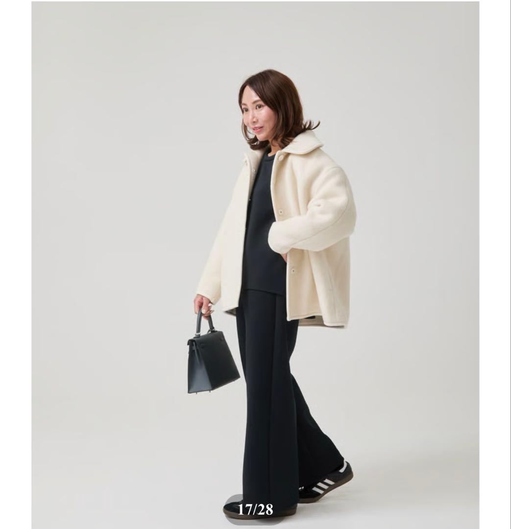 elu. エル　Ragdoll short coat / Ivory コート