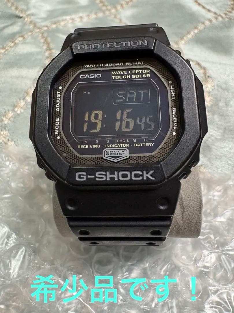 CASIO カシオ　Gショック　GW-5600BJブラック/ゴールド極上品