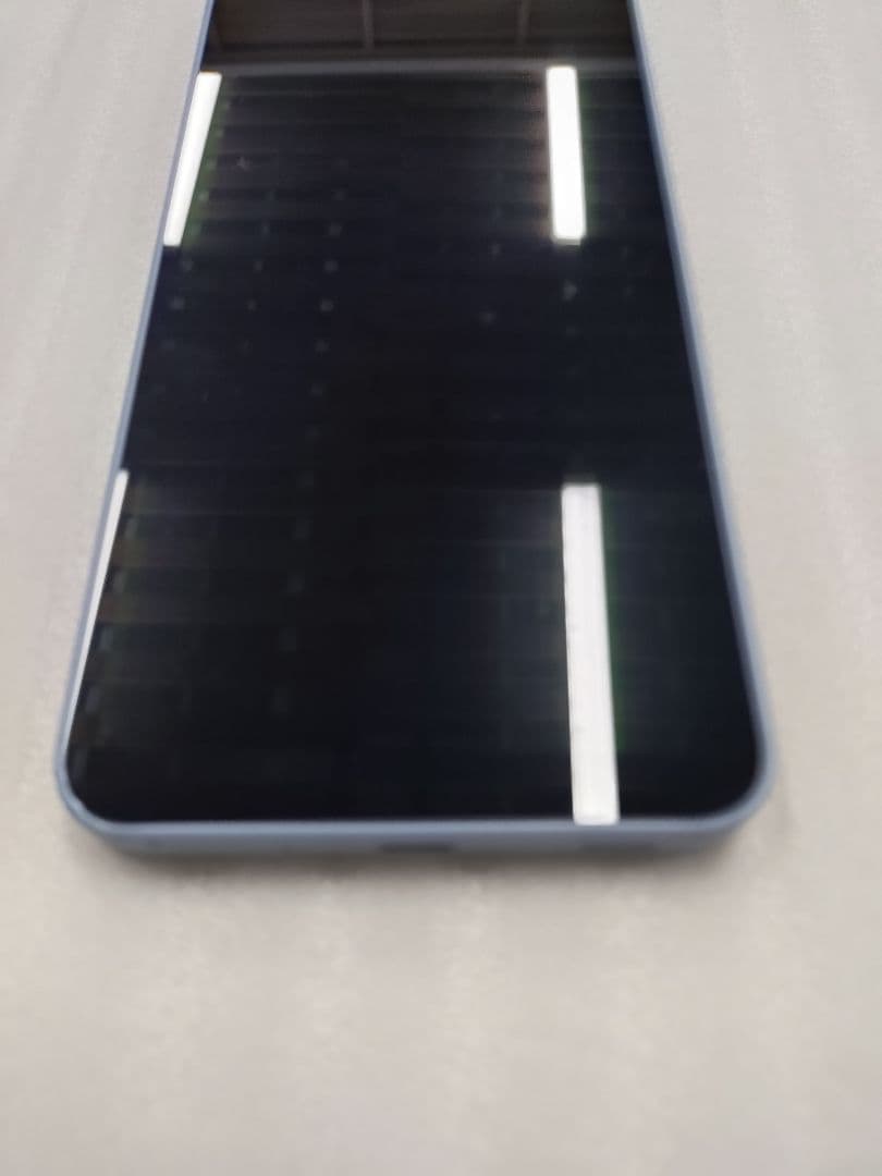 4-381 AQUOS　WISH4　スマートフォン本体　ブルー　SH-М27