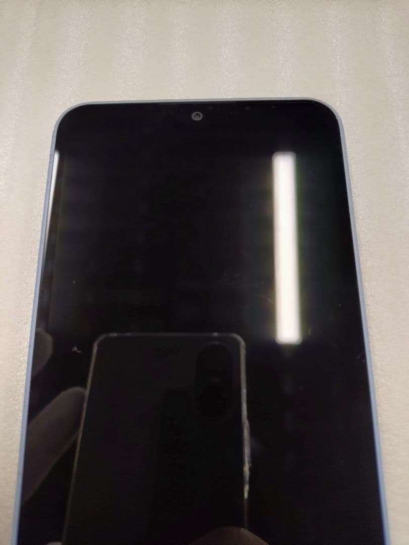 4-381 AQUOS　WISH4　スマートフォン本体　ブルー　SH-М27