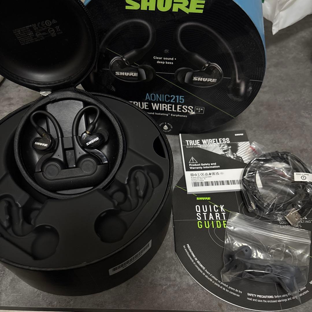 テ*ツ様 SHURE (第2世代) AONIC 215＋専用イヤホンケーブル