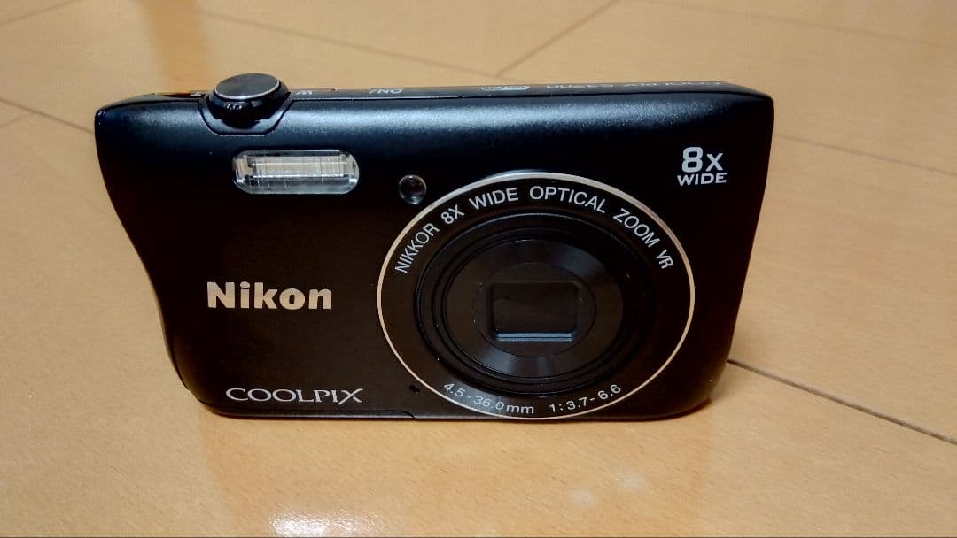 Nikon COOLPIX S3700 デジタルカメラ ブラック