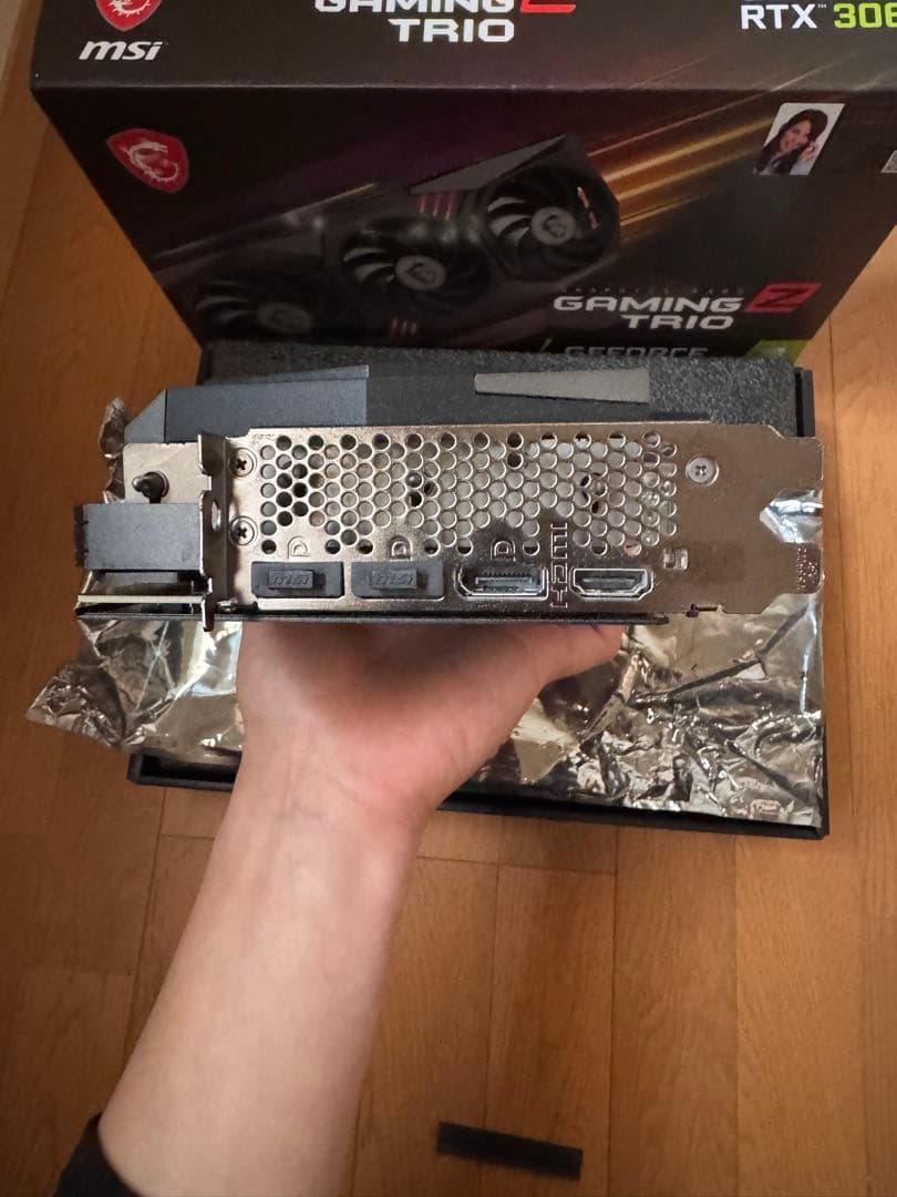 グラボ MSI RTX3060 GAMING X TRIO 12GB