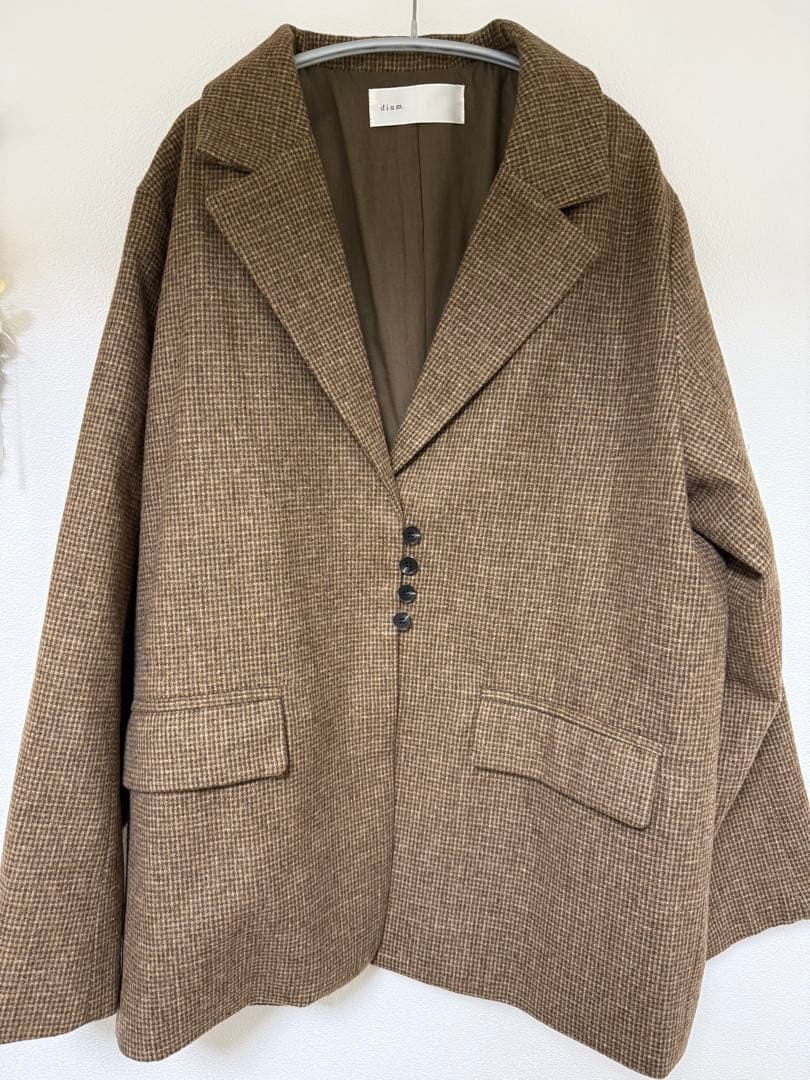 ジャケット・アウター dium Check Tailored Jacket