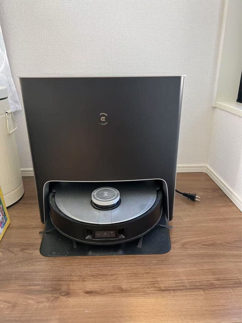 自動ゴミ収集機能付きロボット掃除機 ブラック